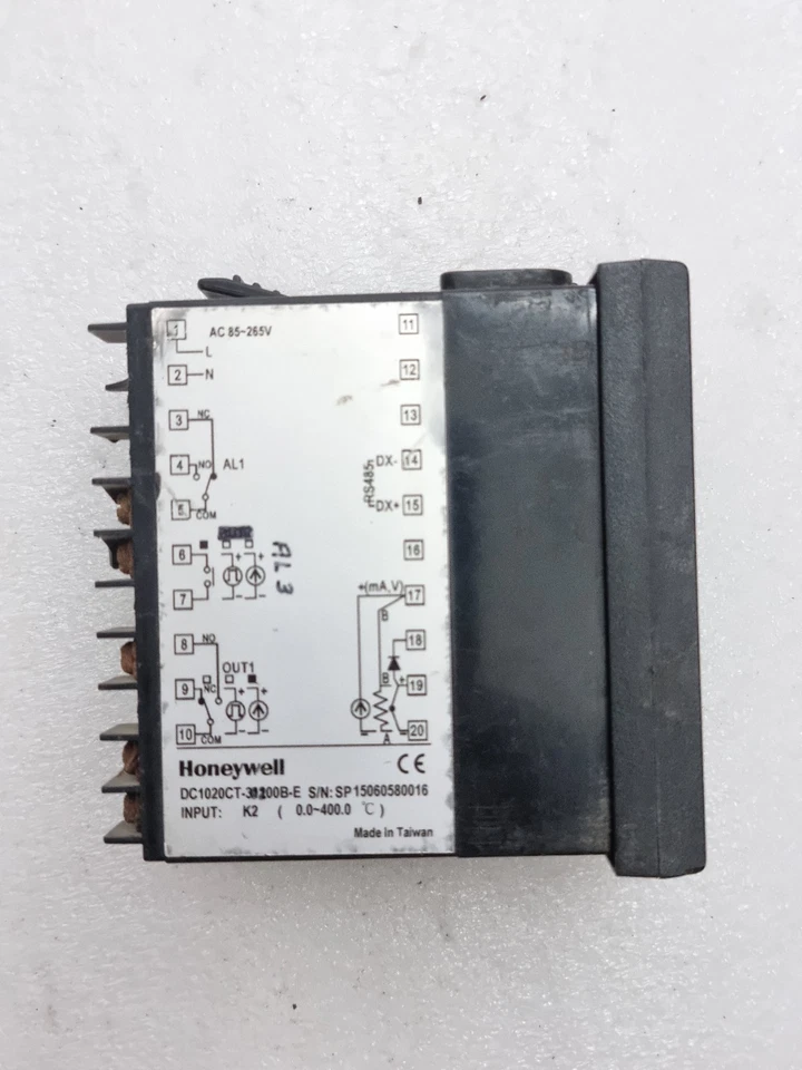 Honeywell DC1020CT-31100B-E Temperature Controller DC1020 Ac 85~265V (Used)